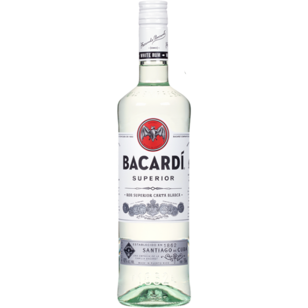 Bacardi White Rum Carta Blanca 750Ml