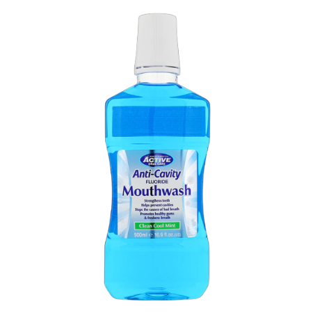 Active Coolmint Anti-Cavity Mouthwash 500Ml