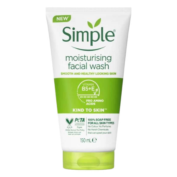 Simple Moisturizing Facial Wash 150Ml