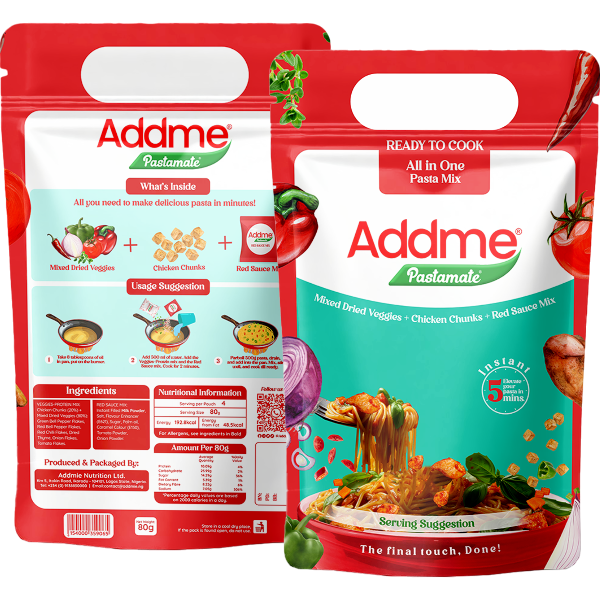 Addme Pastamate Red Sauce Pasta  80G