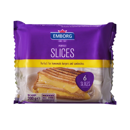 Emborg Perfect 6 Slice Chese 100G