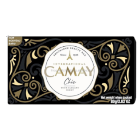 Camay Bar Soap Chic Fragrance 80G 3Un