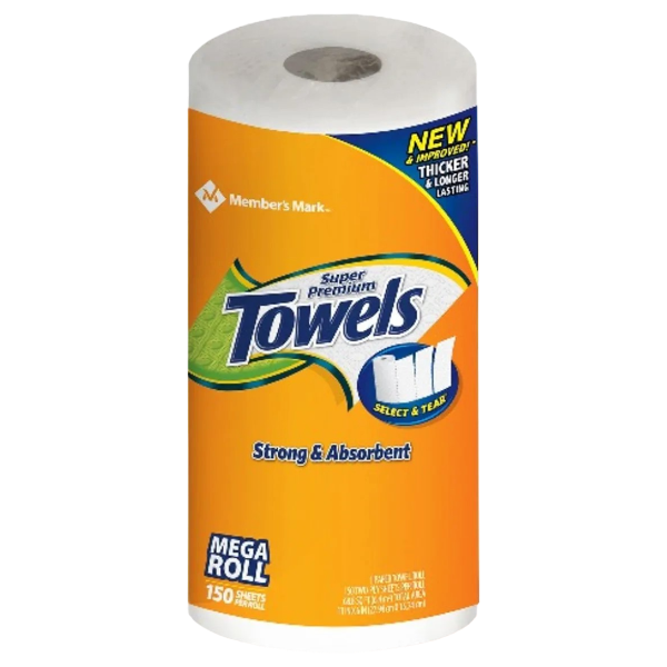 Member's Mark Super Premium Paper Towel (27.94Cm X 15.24Cm) 1Roll