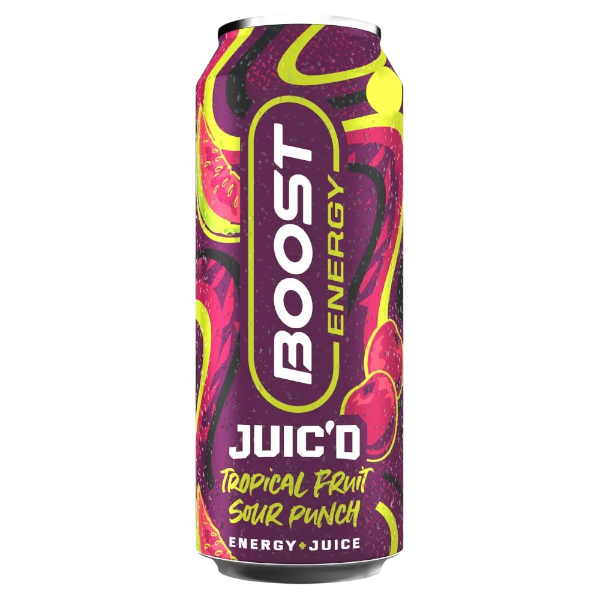 Boost Juice In Can Tropical Fruit Sour Punch 500Ml