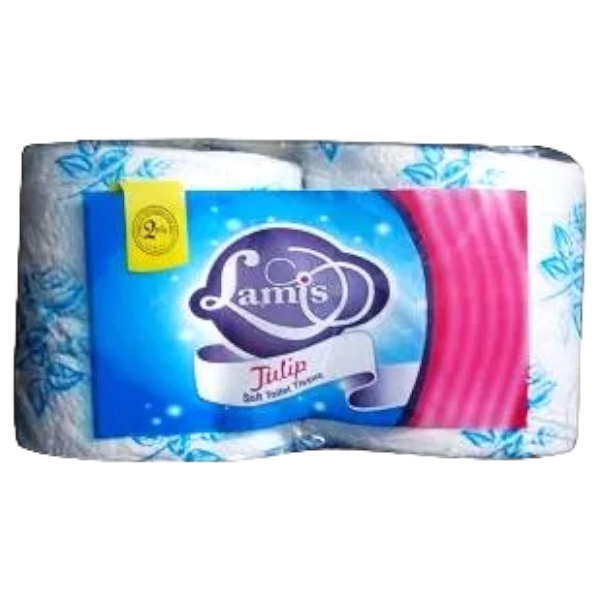 Lamis Toilet Tissue Tulip Soft 4 Rolls