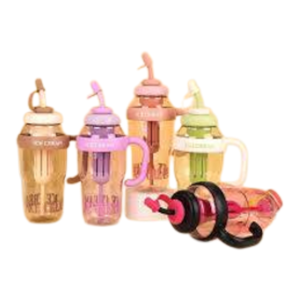 Water Bottle Ice Cream Shaped 1.3L