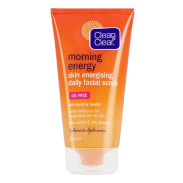 Clean & Clear Morning Energy Skin Energising Daily Facial Scrub 150Ml