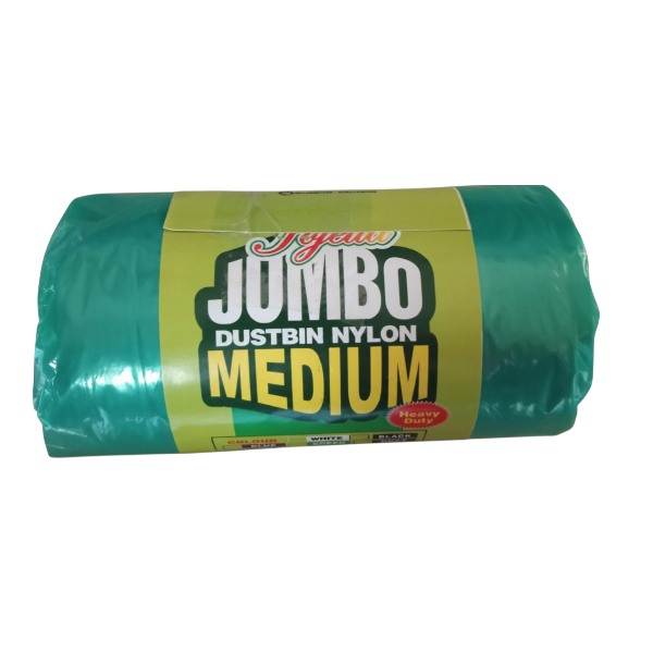 Jojella Jumbo Dustbin Bag Medium (Green)
