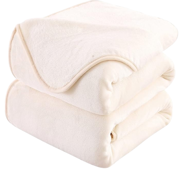 Thanksgiving Home Blanket 90 X 100Cm- (Ivory Cream)