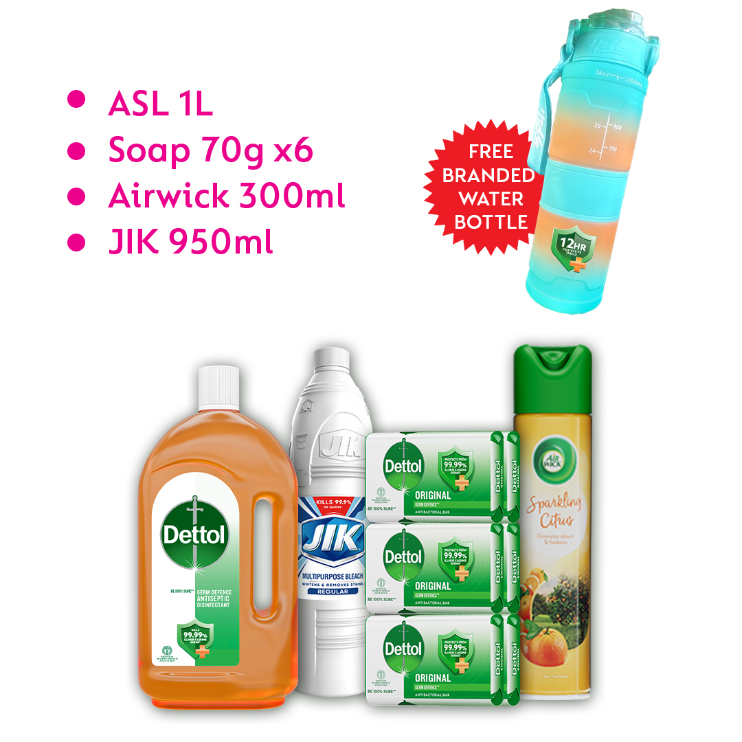 Back To School Combo 2 + Free Water Bottle