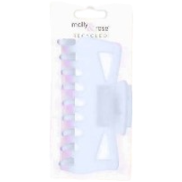 Fs Clamp Clear  Lilac
