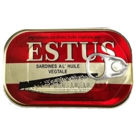 Estus Sardines In Veg Oil 125G
