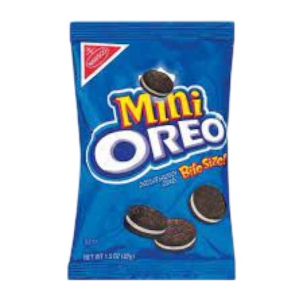Oreo Chocolate Mini Sandwich Cookies 42G