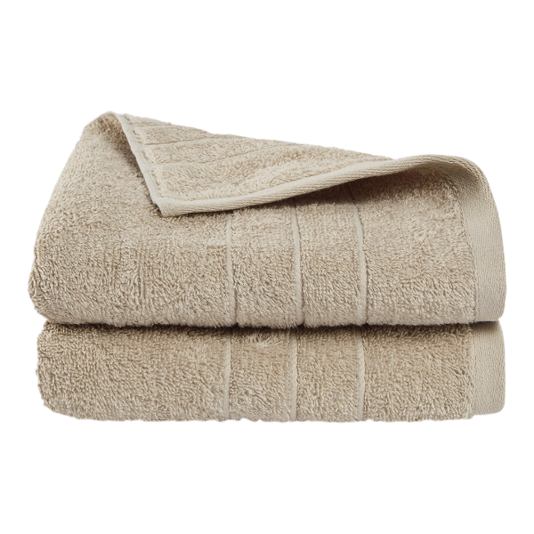 La'marvel Zero Degree Classic Hand Towel (40 X 76Cm) (16" X 30")- Light Taupe Beige