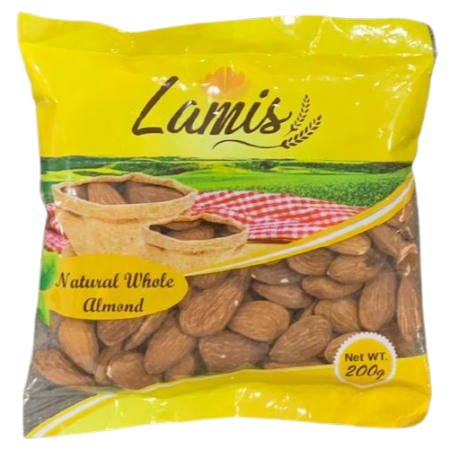 Lamis Natural Whole Almond 200G