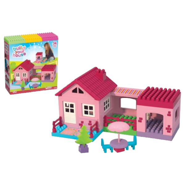 Build Your House Blocks ( 38 pcs )