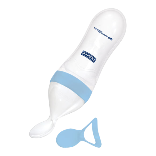 Optimal Silicone Squeeze Feeder (Blue)-Opb-1057