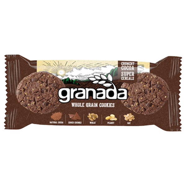Granada Cookies Crunchy Cocoa 150G