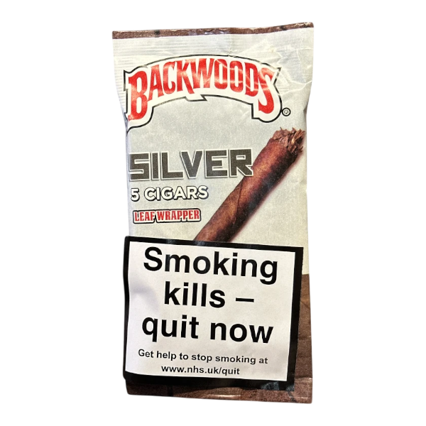 Backwoods Silver Leaf Wrapper 5Un