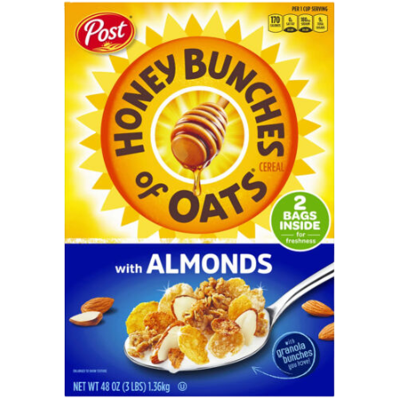 Honey Bunches With Almonds 1.36Kg
