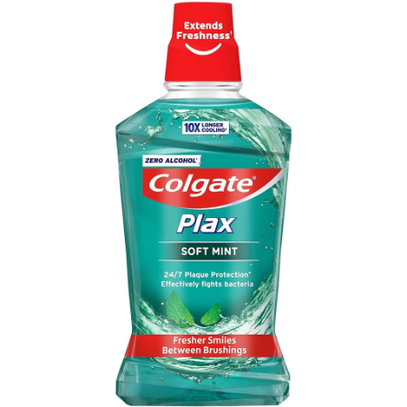 Colgate Elixir Plax Soft Mint 500Ml