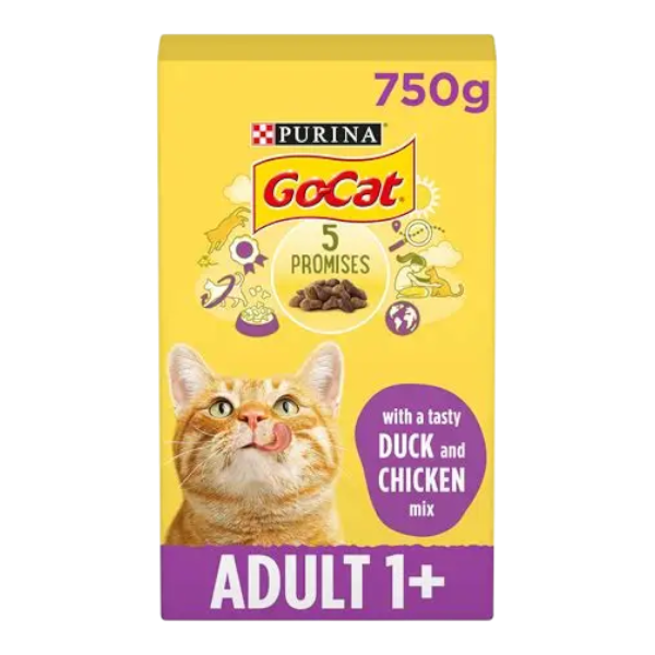 Go Cat Food Duck & Chicken 750G