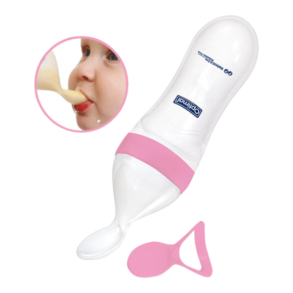 Optimal Silicone Squeeze Feeder (Pink)-Opb-1057