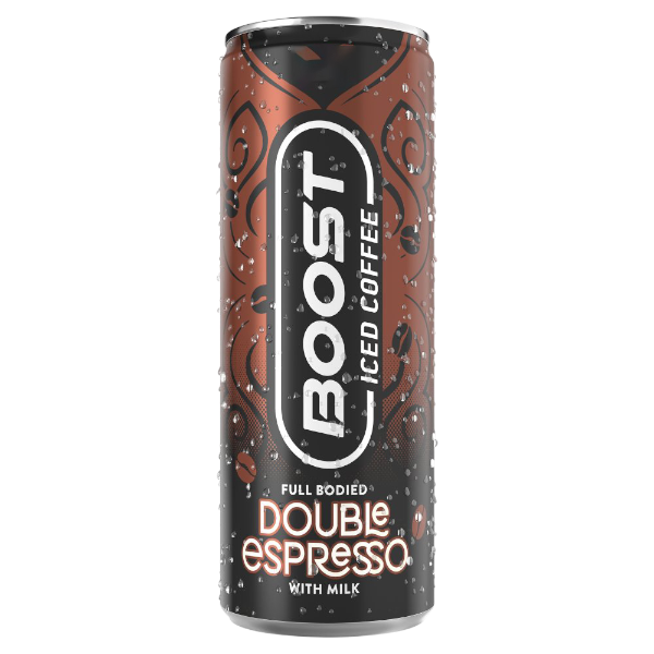 Boost Iced Coffee Double Espresso In Can 250Ml