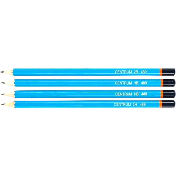 Centrum 2H, 2B, Hb, & Hb Pencils 4Un