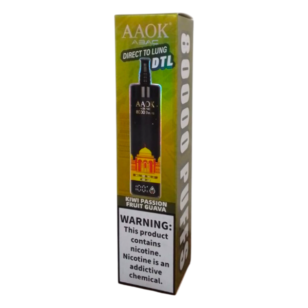 Aaok Kiwi Passion Fruit Guava 80K Puff