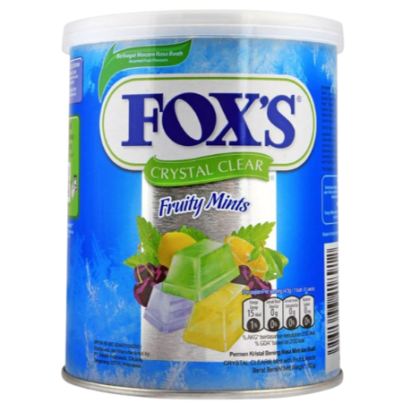 Fox's Sweets Crystal Fruity Mints 125G