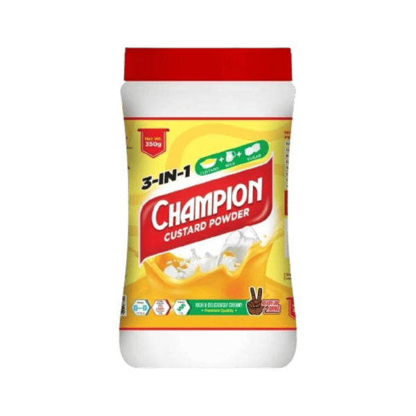 Champion Custard 3In1 Jar 350G