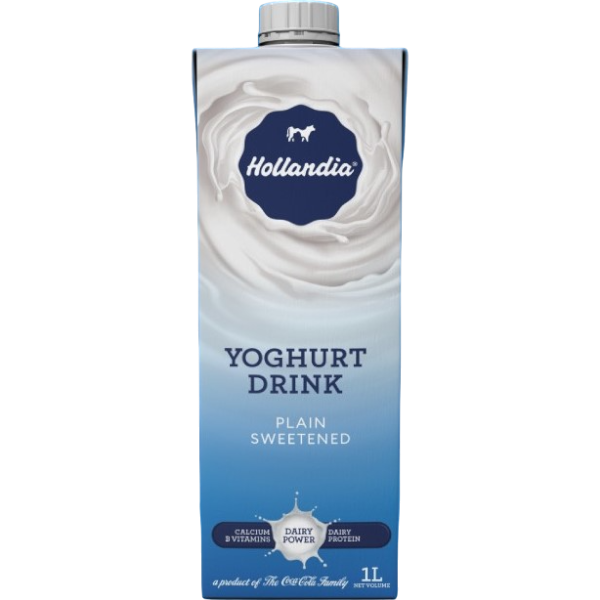 Hollandia Plain Sweetened Yoghurt 1L