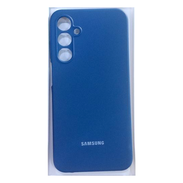 Samsung Galaxy A55 Silicon Pouch Blue/Black