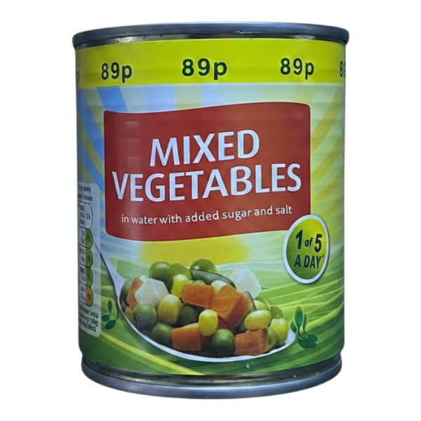 Best -In Mixed Vegetables In Water Sugar & Salt 300G