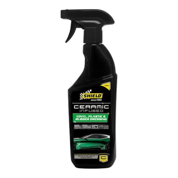 Shield Vinyl, Plastic & Rubber Dressing 500Ml
