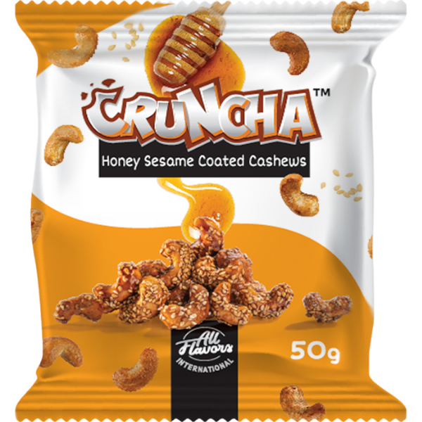 Cruncha Honey Sesame Coated Cashew 50G