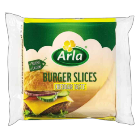 Arla Burger Slice Cheddar Taste 200G