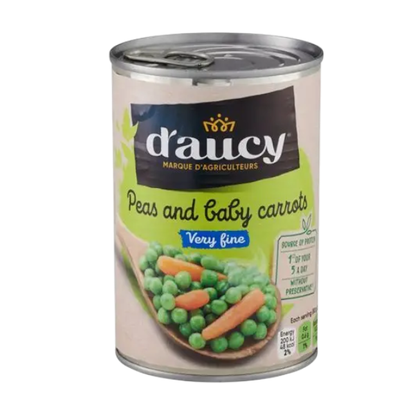 Daucy Peas & Baby Carrots 400G