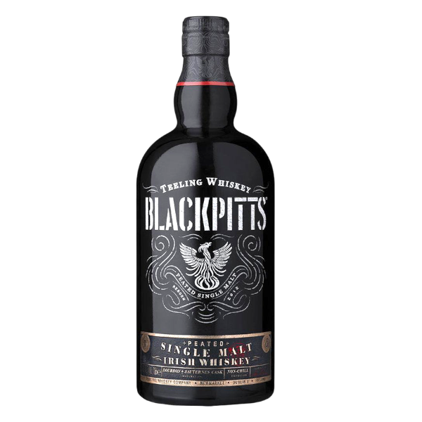 Teeling Blackpitts Peated Single Malt Irish Whisky 700Ml