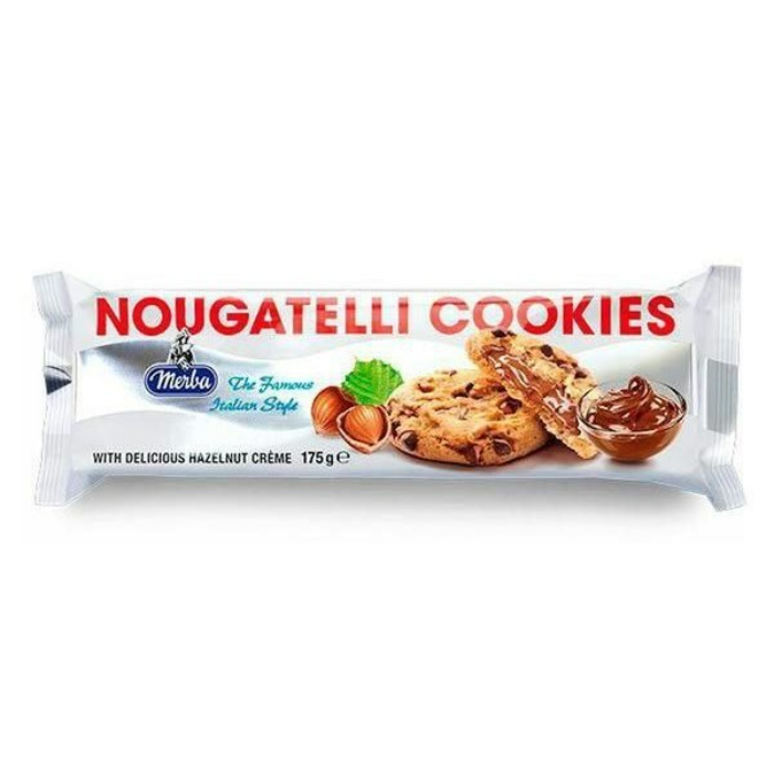Merba Cookies Nougatelli 175G