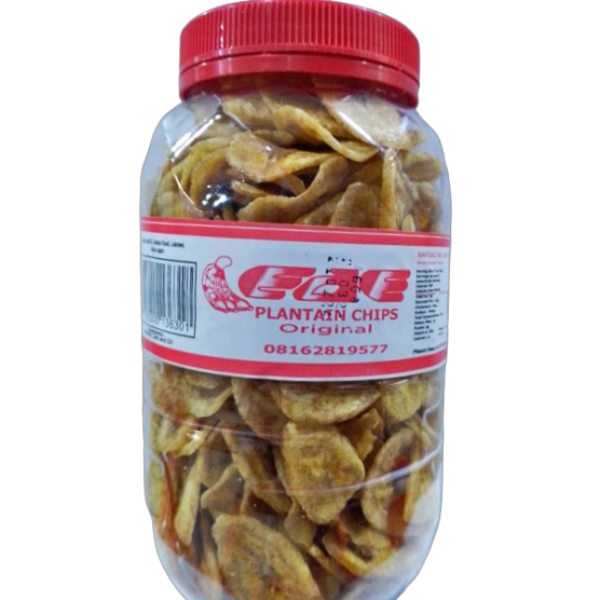 Ede Plantain Chips Unripe 500G