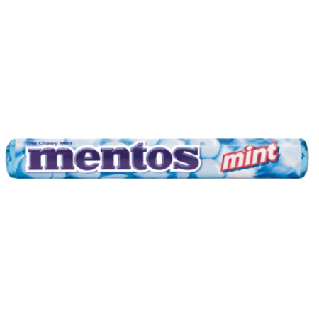 Mentos Chewy Dragees (Mint) 37.8G 14Un