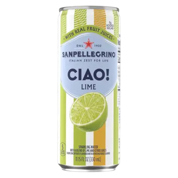 Sanpellegrino Ciao Lime 330Ml
