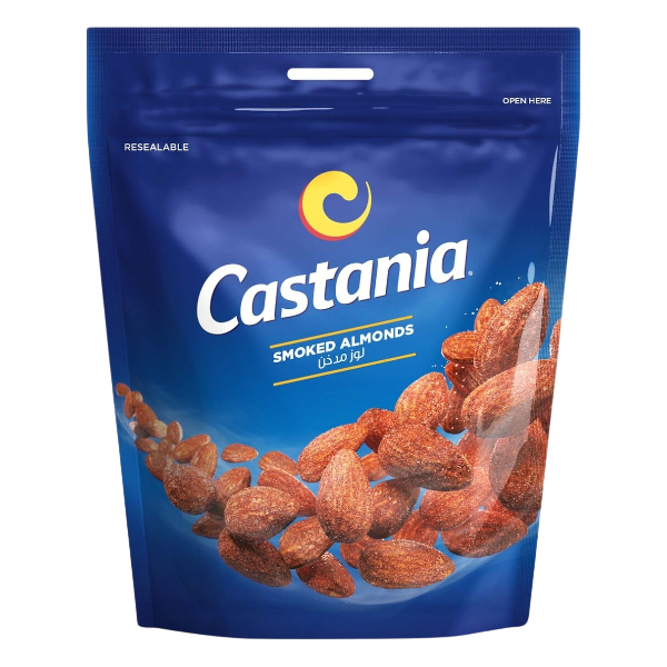 Castania Almonds Smoked 100G