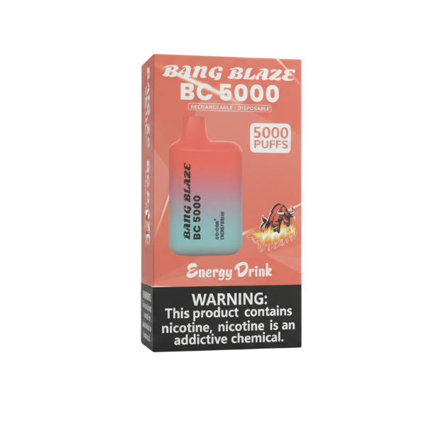 Bang Blaze Energy Drink 5000 Puffs