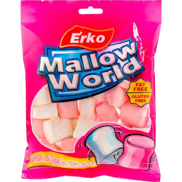 Erko Mallow Pink & White 150G