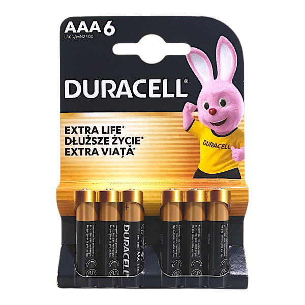Duracell Aaa 6S Lr03/Min2400