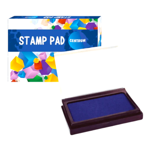 Centrum Stamp Pad 70X105Mm (Blue Ink)