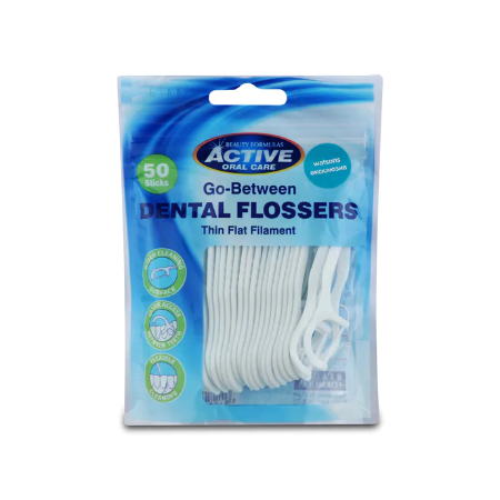 Basics Dental Flossers Go Between 50Sticks